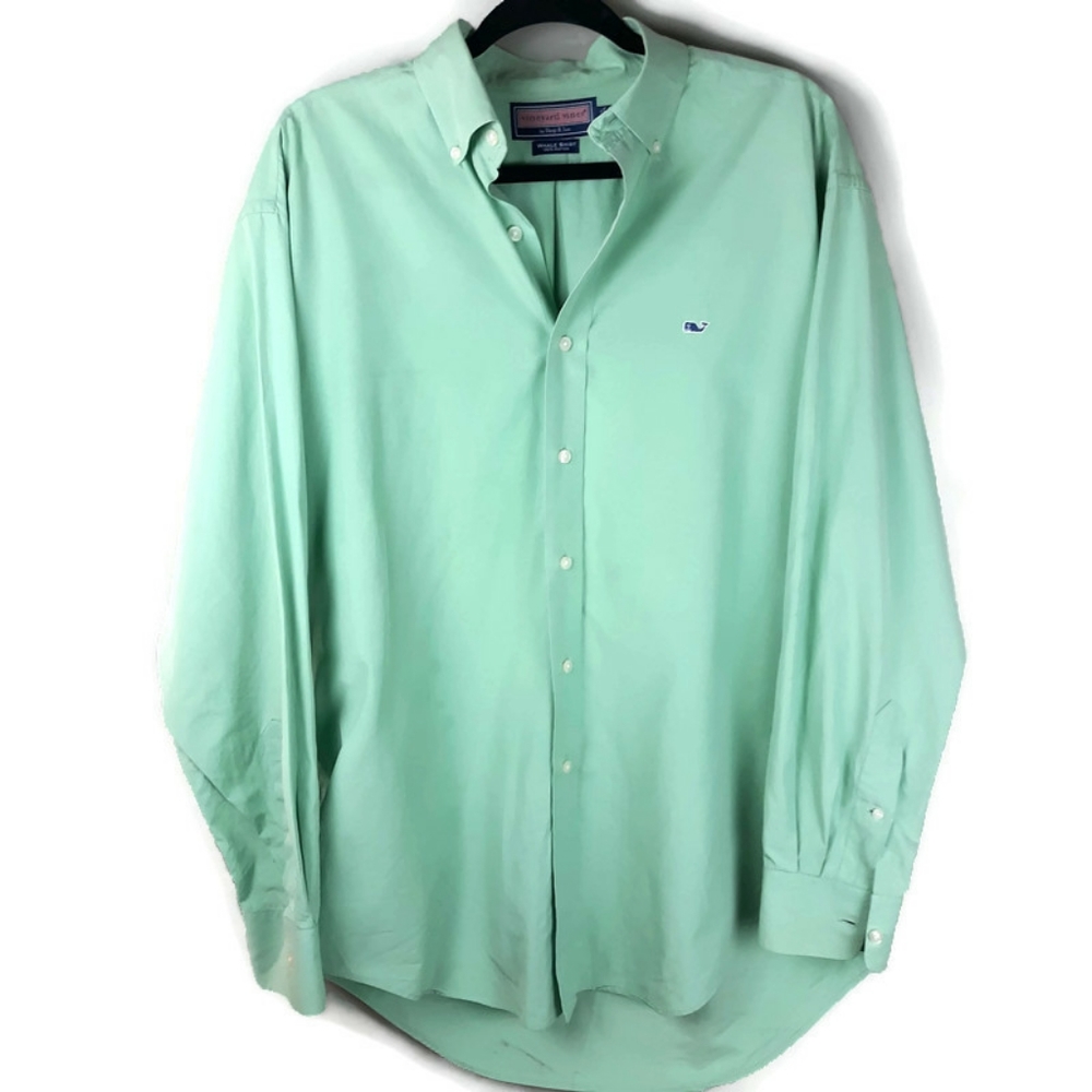 Vineyard Vines Mens Large Button Down Long Sleeve